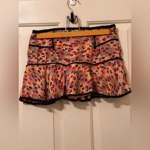 Marc Jacobs Multicolor Floral Mini Skirt